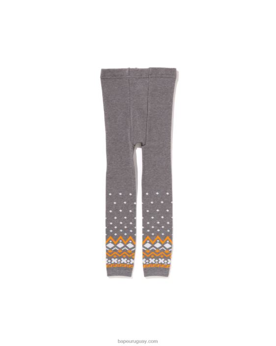 bebé milo legging nórdico niños gris 26D801467 A Bathing Ape