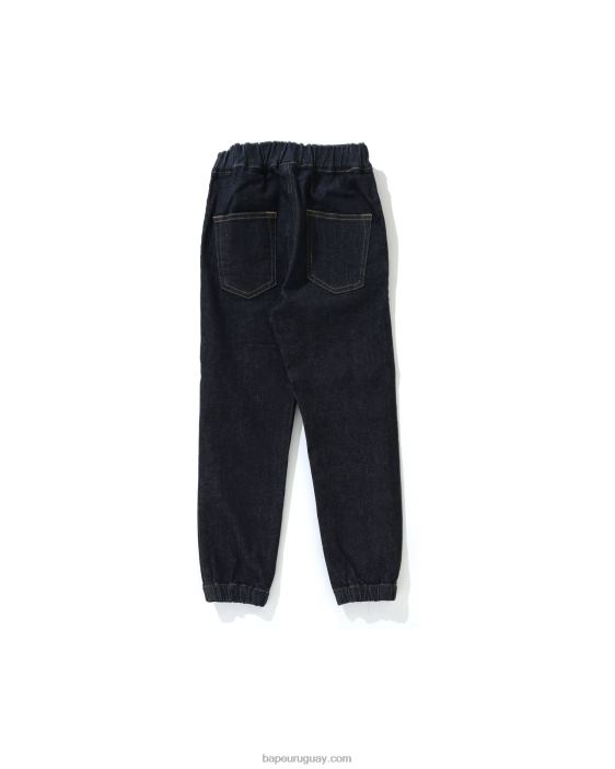 joggers de mezclilla tiburón niños mezclilla 26D801794 A Bathing Ape
