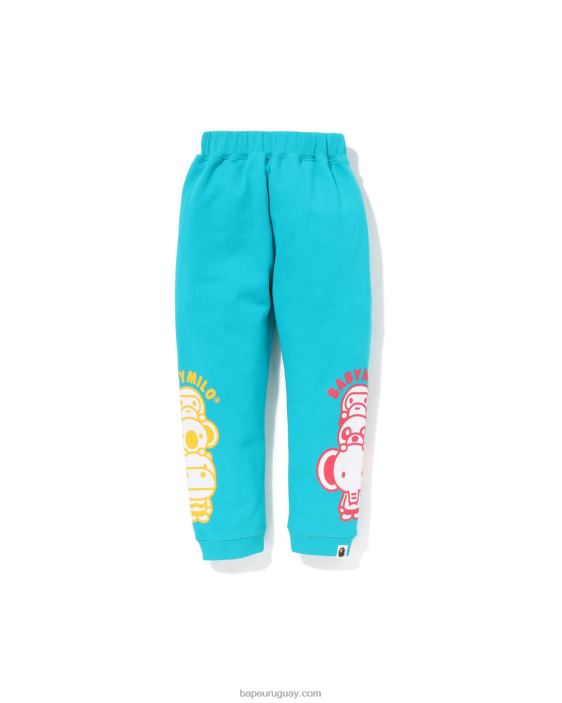 pantalon de chándal baby milo friends niños menta 26D801420 A Bathing Ape