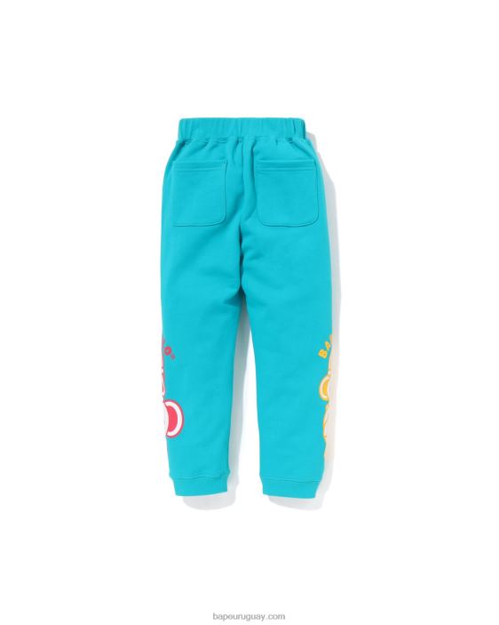 pantalon de chándal baby milo friends niños menta 26D801420 A Bathing Ape