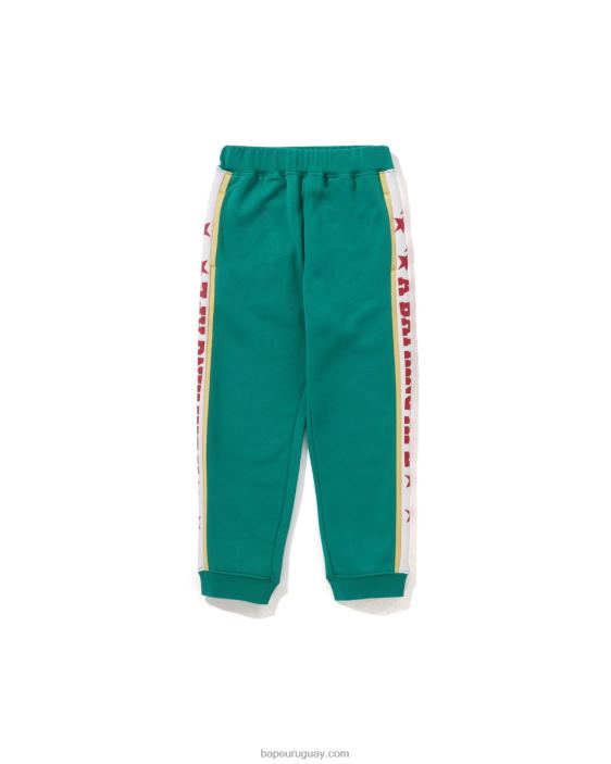 pantalones de chándal con diseño colour block niños menta 26D801578 A Bathing Ape