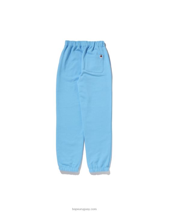 pantalones de chándal con múltiples fuentes jr niños azul 26D801677 A Bathing Ape