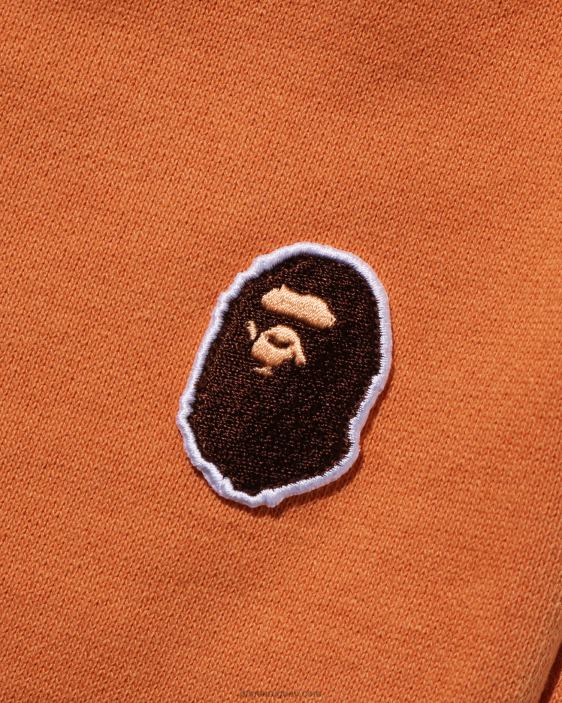 pantalones de chándal con múltiples fuentes jr niños naranja 26D801678 A Bathing Ape