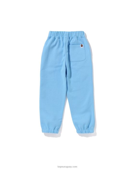 pantalones de chándal con múltiples fuentes niños azul 26D801685 A Bathing Ape