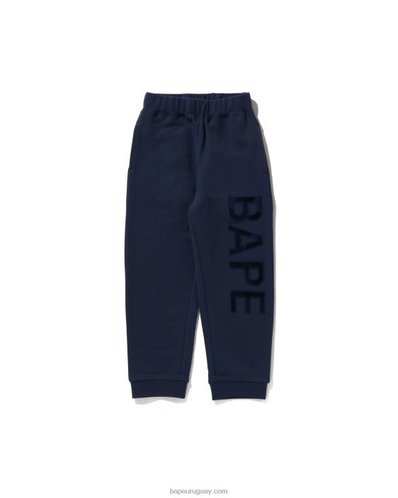 pantalones de chándal con parches niños gris 26D801426 A Bathing Ape