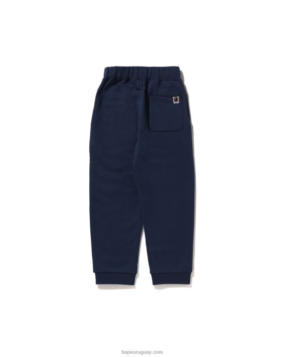 pantalones de chándal con parches niños gris 26D801426 A Bathing Ape