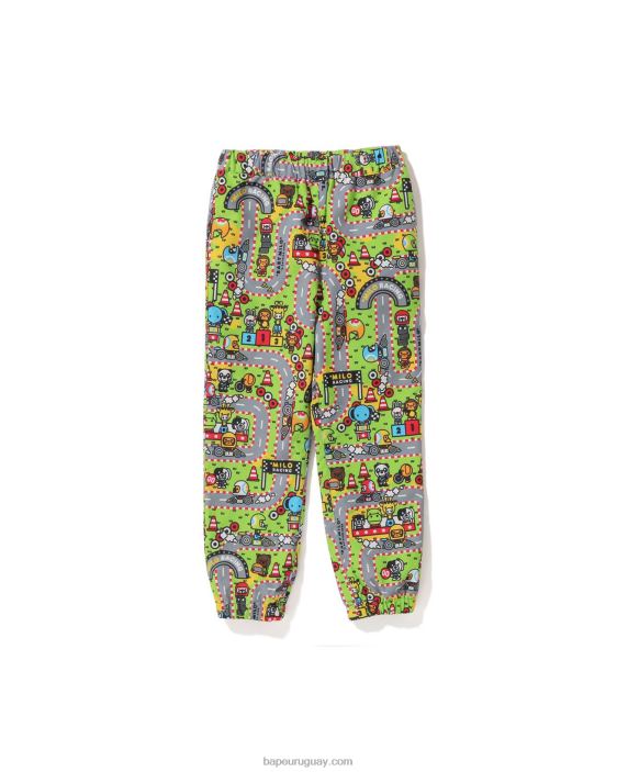 pantalones de chándal de carreras baby milo niños caso 26D801729 A Bathing Ape