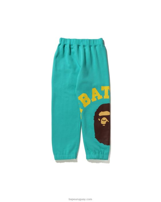 pantalones de chándal universitarios gigantes niños menta 26D801536 A Bathing Ape