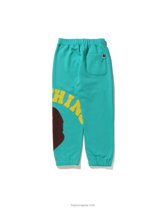 pantalones de chándal universitarios gigantes niños menta 26D801536 A Bathing Ape