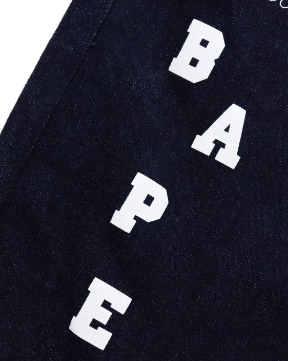pantalones de mezclilla con múltiples estampados niños Azul marino 26D801761 A Bathing Ape