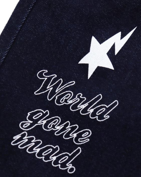 pantalones de mezclilla con múltiples estampados niños mezclilla 26D801765 A Bathing Ape