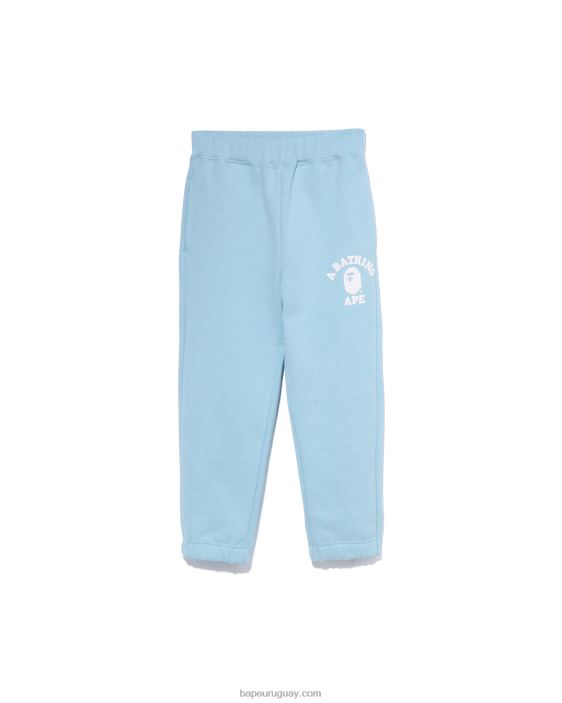 pantalones deportivos universitarios niños azul claro 26D801445 A Bathing Ape