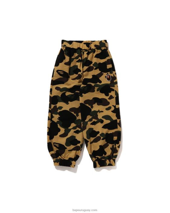 pantalones globo 1st camuflaje niños amarillo 26D801397 A Bathing Ape