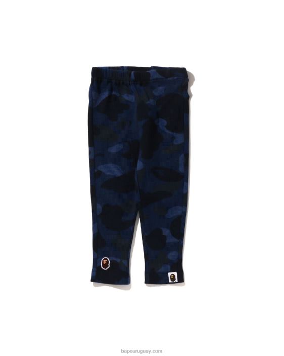 pantalones térmicos de camuflaje de color niños Azul marino 26D801424 A Bathing Ape