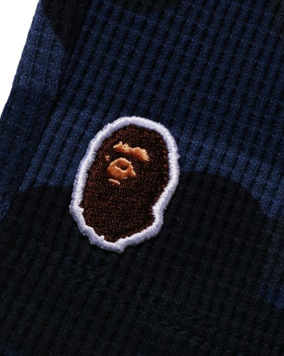 pantalones térmicos de camuflaje de color niños Azul marino 26D801424 A Bathing Ape