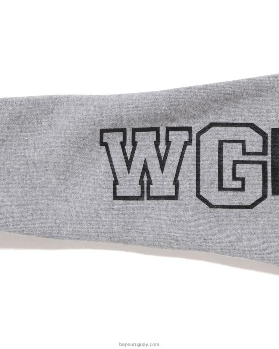 1st sudadera con capucha y cremallera con parche de tiburón camuflado niños amarillo 26D801500 A Bathing Ape