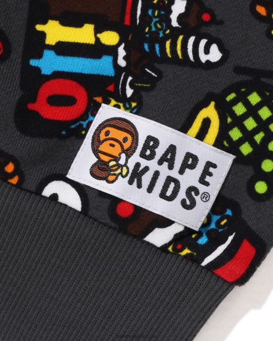 sudadera baby milo con mezcla de frutas niños gris oscuro 26D801442 A Bathing Ape