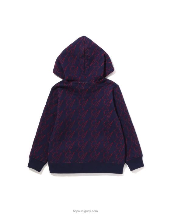 sudadera con cremallera y acolchado sta niños Azul marino 26D801546 A Bathing Ape