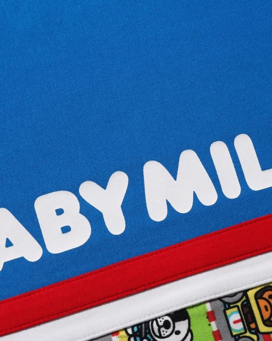 camiseta sin mangas de carreras baby milo niños azul 26D801609 A Bathing Ape