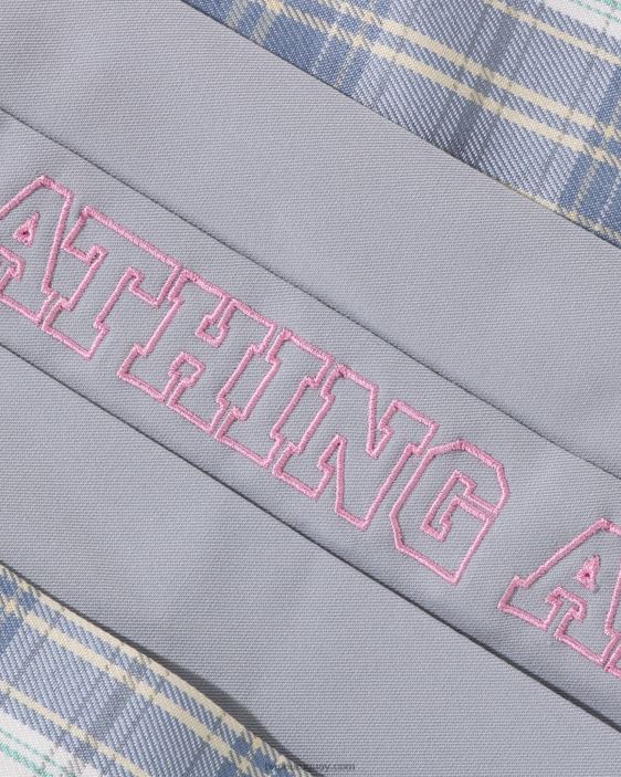 falda plisada a cuadros niños azul 26D801451 A Bathing Ape