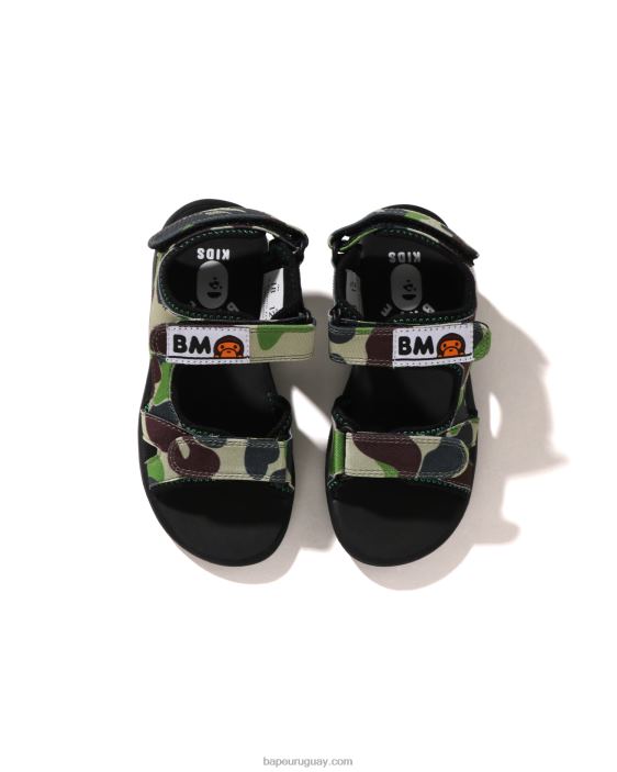 sandalias bebe milo abc niños ejercito verde 26D801267 A Bathing Ape
